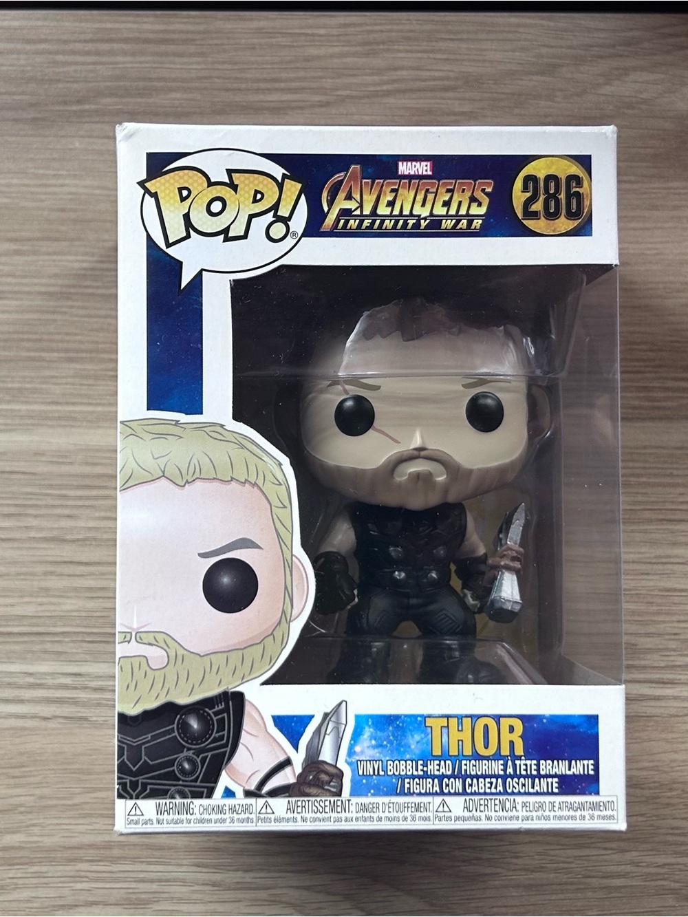 Funko Pop! Marvel Avengers Infinity War #286 Thor